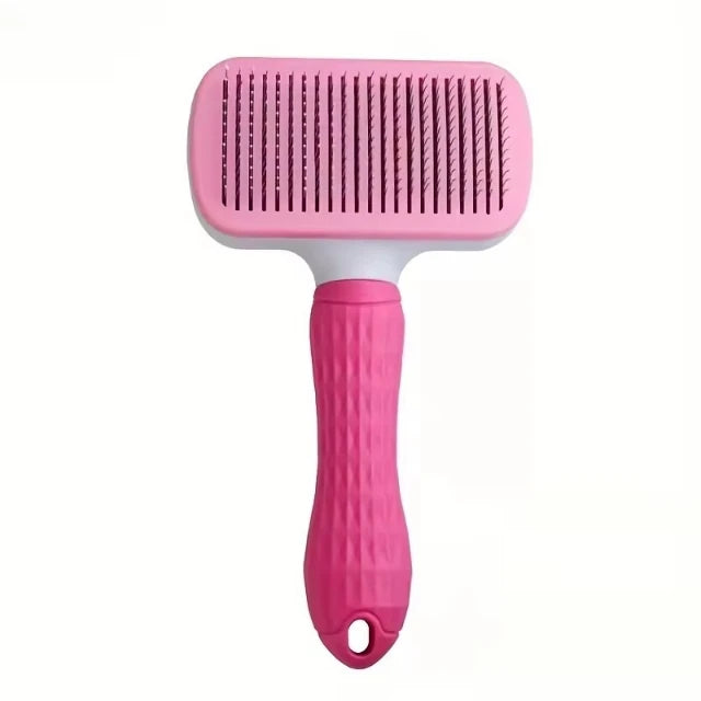 2-in-1 Pet Grooming & Hair Remover Brush – For Dogs & Cats