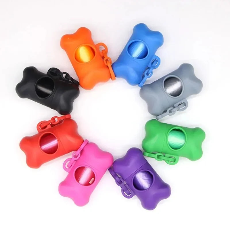 CleanPaws™ Waste Kit – Poop Bags, Diaper & Pee Pad Holder