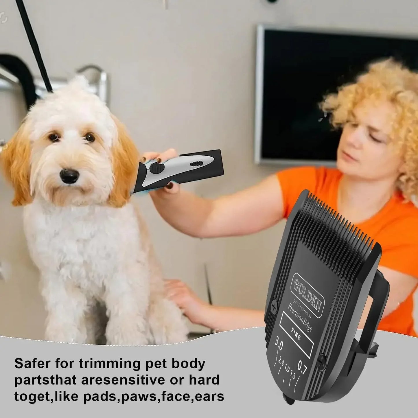 5-in-1 Diamond Grooming Blade – Pro Cut for Wahl Clippers