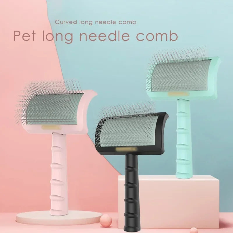 KnotFree™ Large Dog Grooming Comb & Slicker Brush