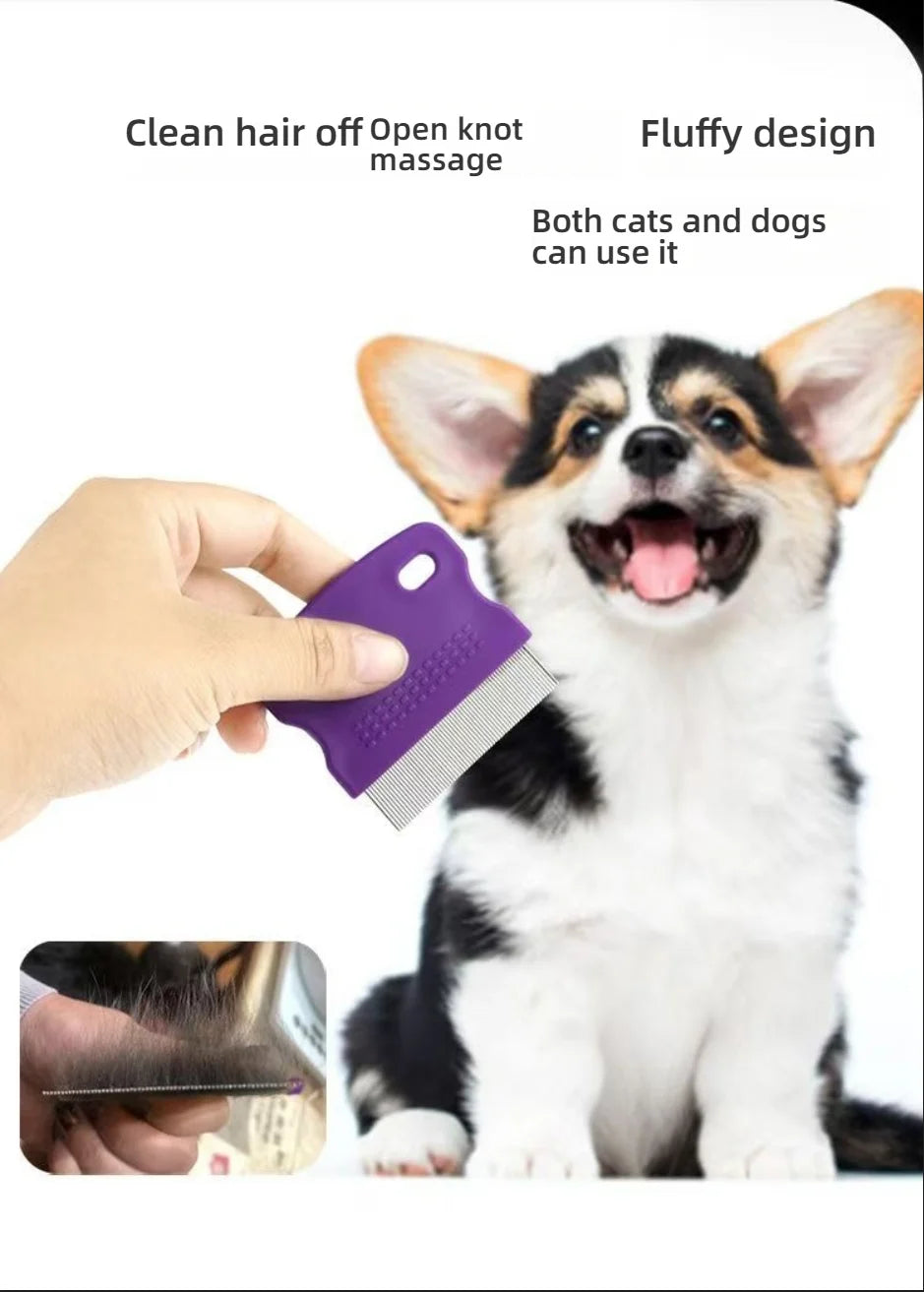 7-in-1 Pet Grooming Kit for Dogs & Cats – Complete Brush & Care Set with Nail Clipper, Deshedding Mitt & More