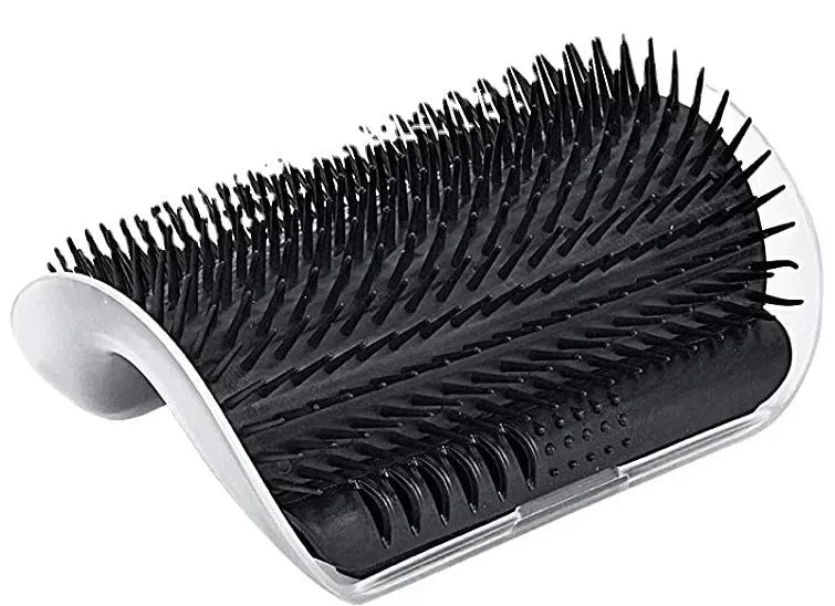 Self-Grooming Cat Corner Brush – Removable Wall-Mounted Massage Comb for Easy Hair Removal