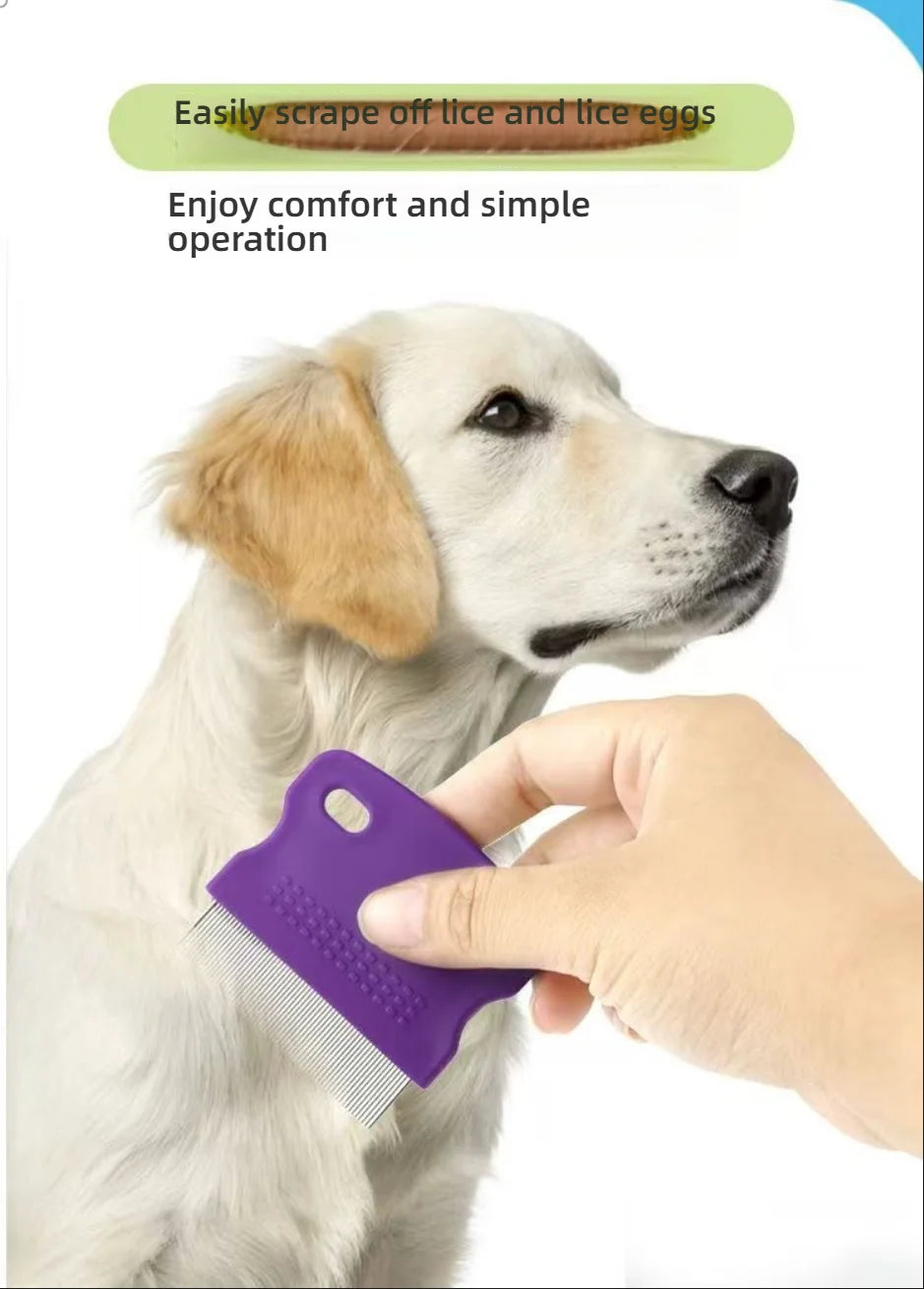 7-in-1 Pet Grooming Kit for Dogs & Cats – Complete Brush & Care Set with Nail Clipper, Deshedding Mitt & More
